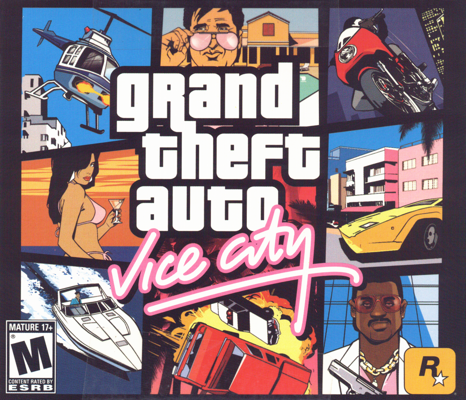 Grand Theft Auto Vice City Cover Or Packaging Material Mobygames