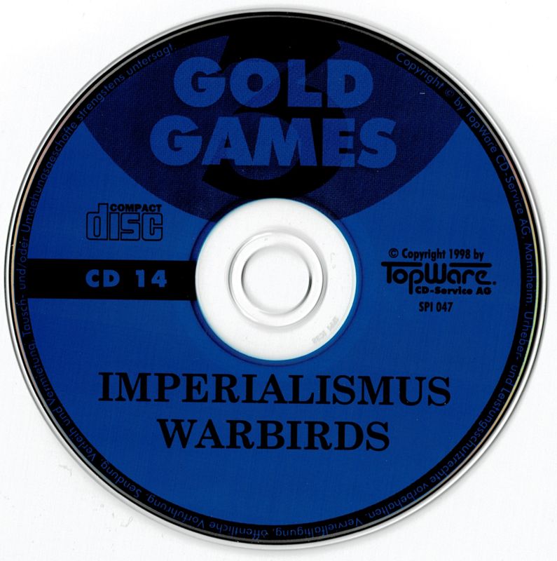 Media for Gold Games 3 (DOS and Windows): Disc 14