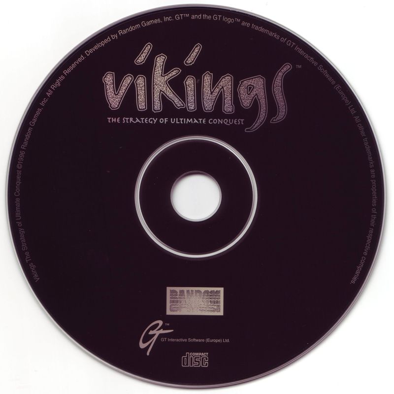 Media for Vikings: The Strategy of Ultimate Conquest (Macintosh and Windows and Windows 3.x)