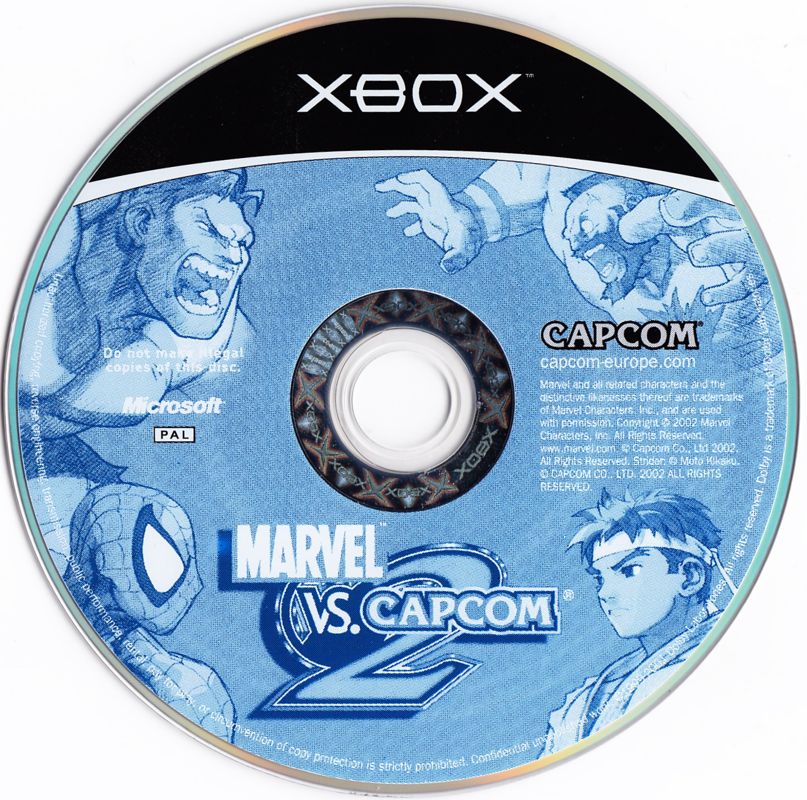 Media for Marvel vs. Capcom 2 (Xbox)