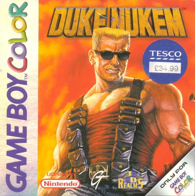 Front Cover for Duke Nukem (Game Boy Color)