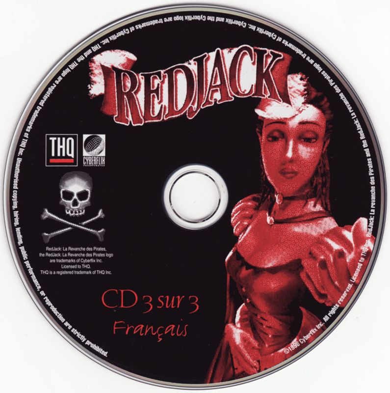 Media for RedJack: The Revenge of the Brethren (Macintosh and Windows): Disc 3