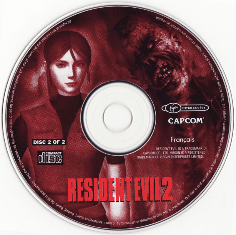 Media for Resident Evil 2 (Windows): Disc 2