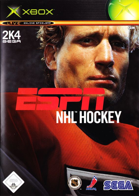 ESPN NHL Hockey cover or packaging material MobyGames