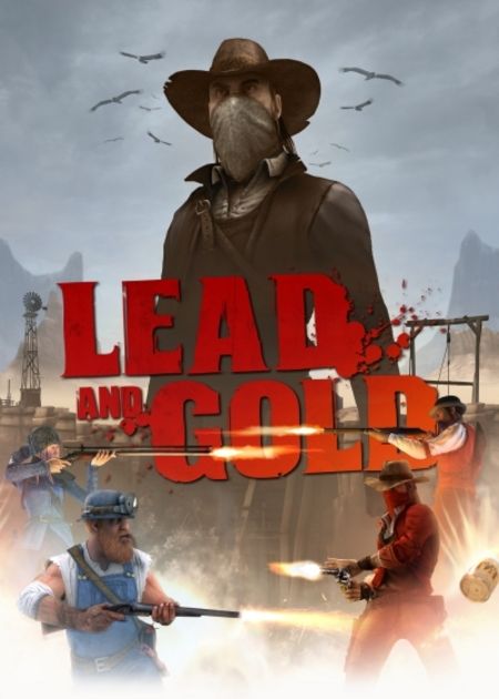 Front Cover for Lead and Gold: Gangs of the Wild West (Windows) (cdon.com release)