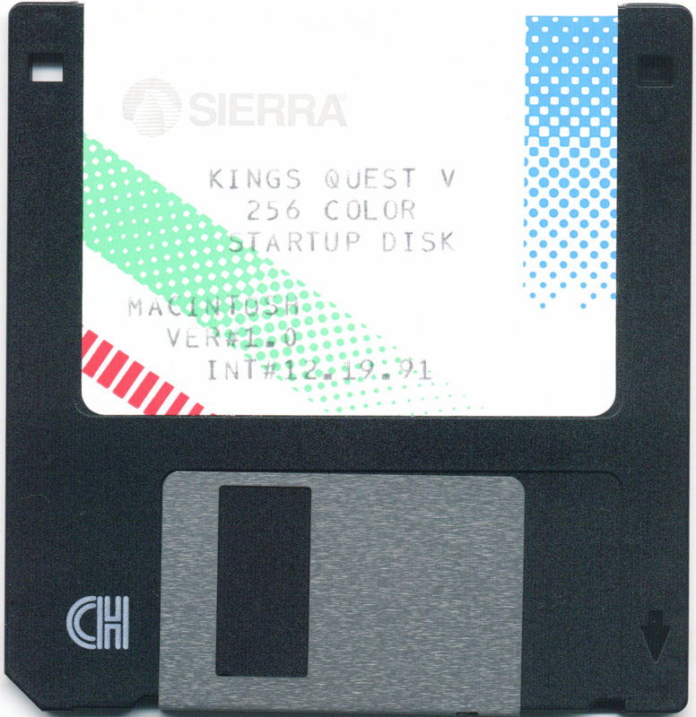 Media for Sierra Award Winners (Macintosh): King's Quest V Startup Disk