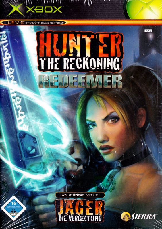 Hunter The Reckoning Redeemer cover or packaging material MobyGames