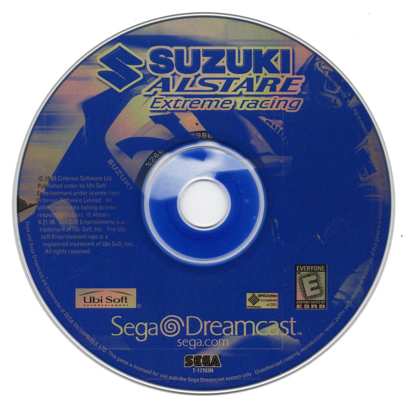 Media for Suzuki Alstare Extreme Racing (Dreamcast)