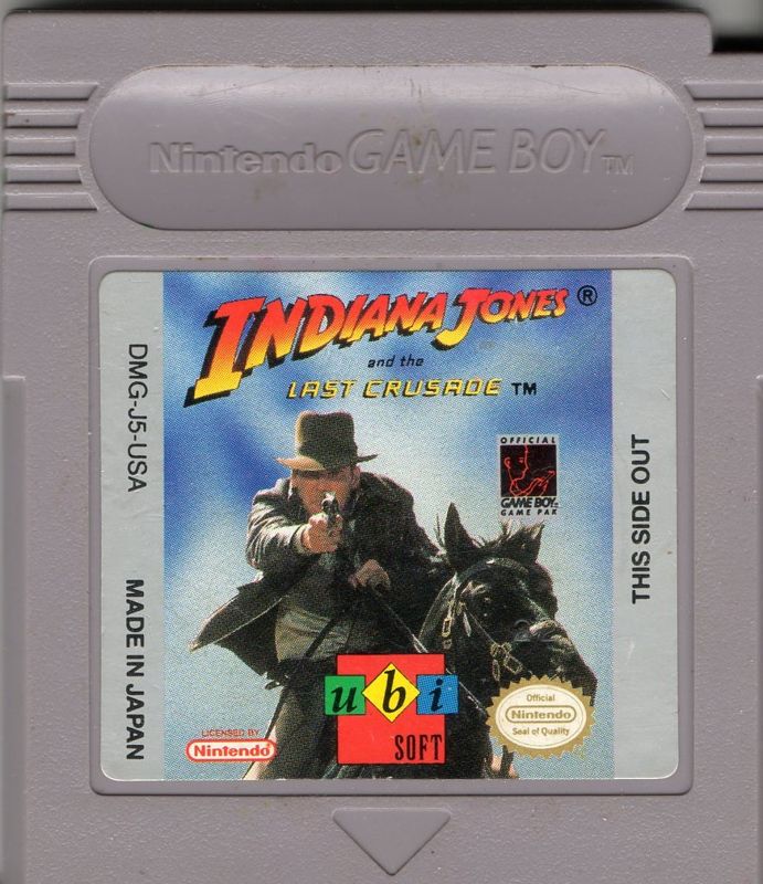 Media for Indiana Jones and the Last Crusade: The Action Game (Game Boy)
