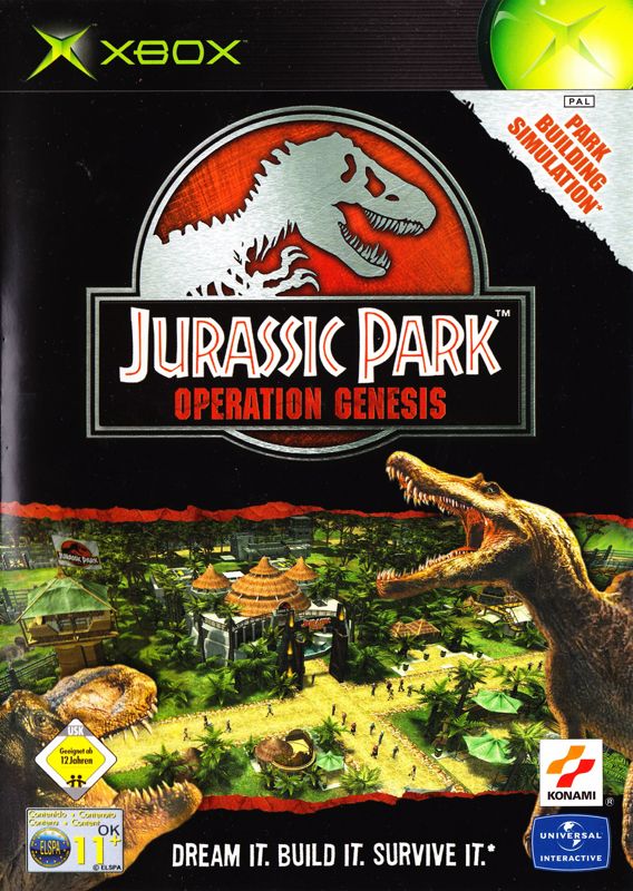 Front Cover for Jurassic Park: Operation Genesis (Xbox)