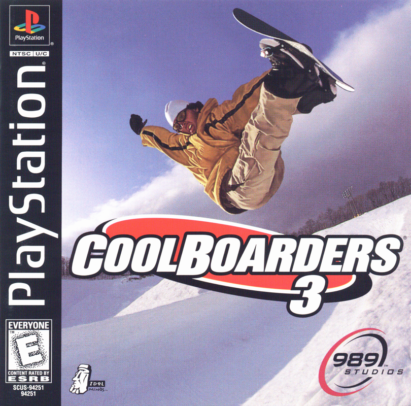 Front Cover for Cool Boarders 3 (PlayStation)