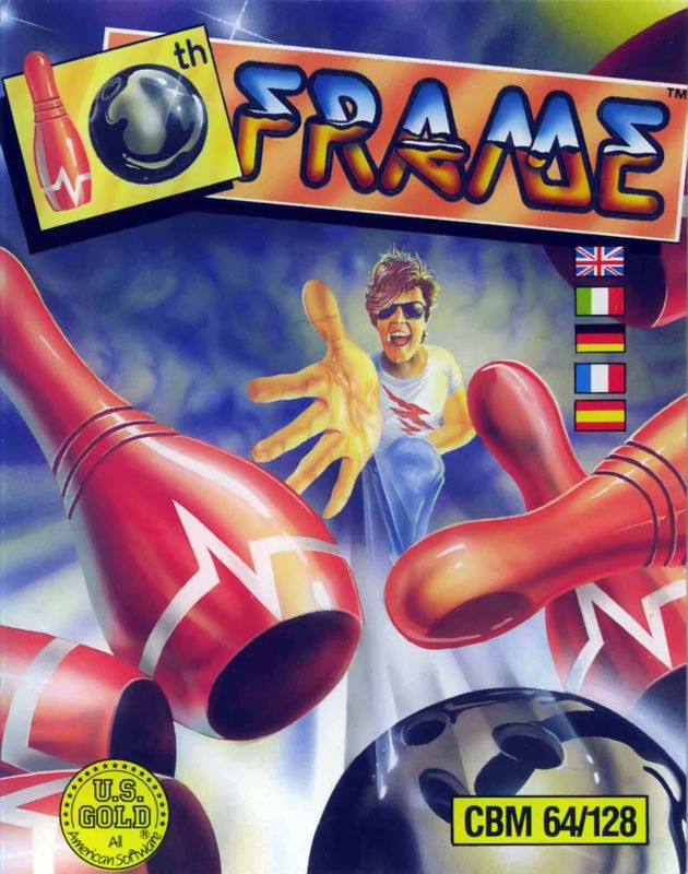 Front Cover for 10th Frame (Commodore 64)