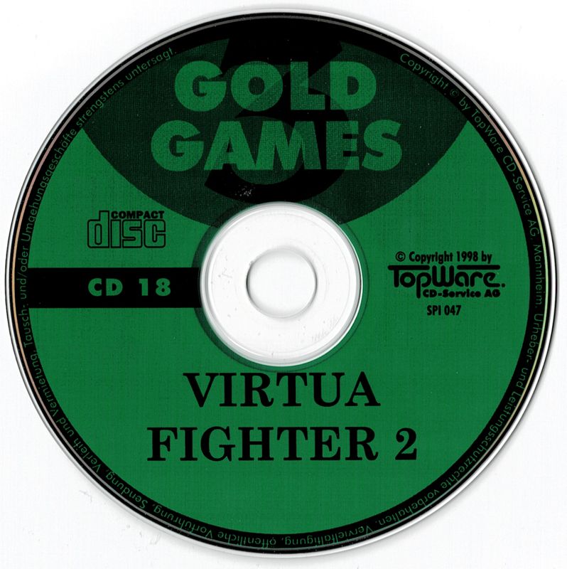 Media for Gold Games 3 (DOS and Windows): Disc 18