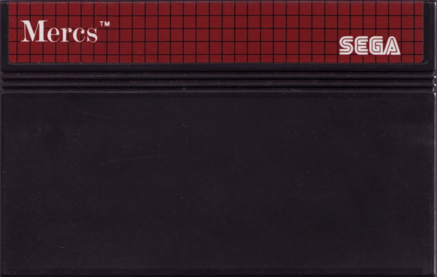 Media for Mercs (SEGA Master System)