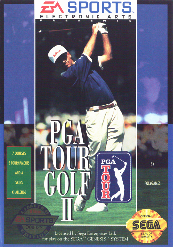 Front Cover for PGA Tour Golf II (Genesis)