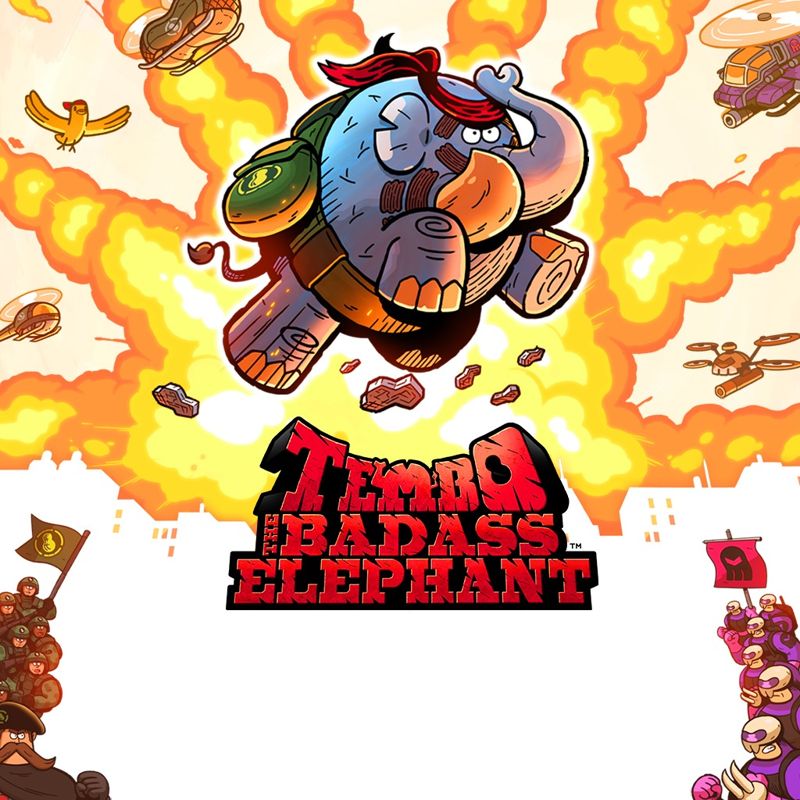 Front Cover for Tembo the Badass Elephant (PlayStation 4) (PSN (SEN) release)