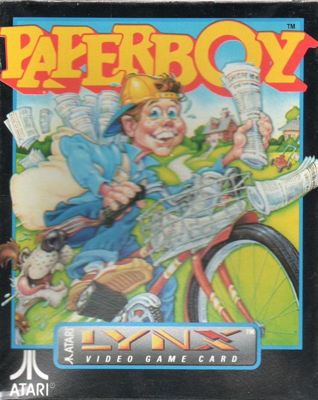 Front Cover for Paperboy (Lynx)