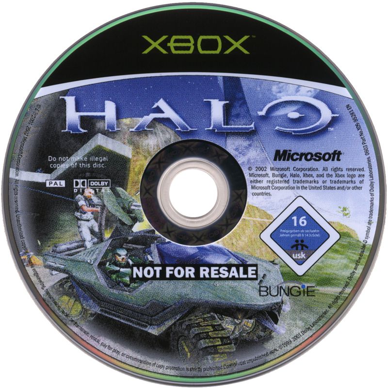 Media for Halo: Combat Evolved (Xbox) (Bundled with Xbox console)