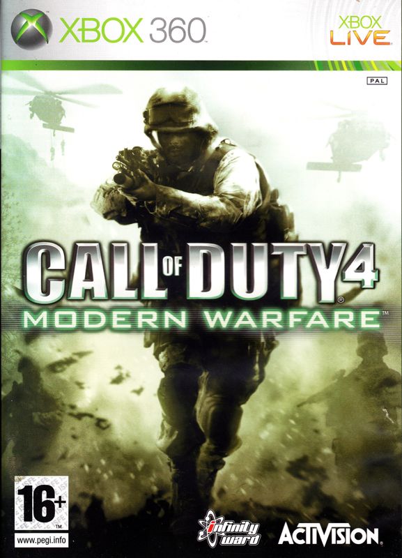 Front Cover for Call of Duty 4: Modern Warfare (Xbox 360)