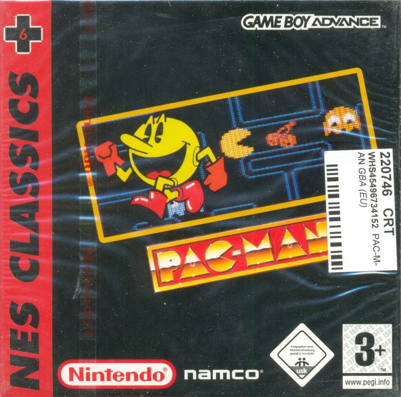 Front Cover for Pac-Man (Game Boy Advance)