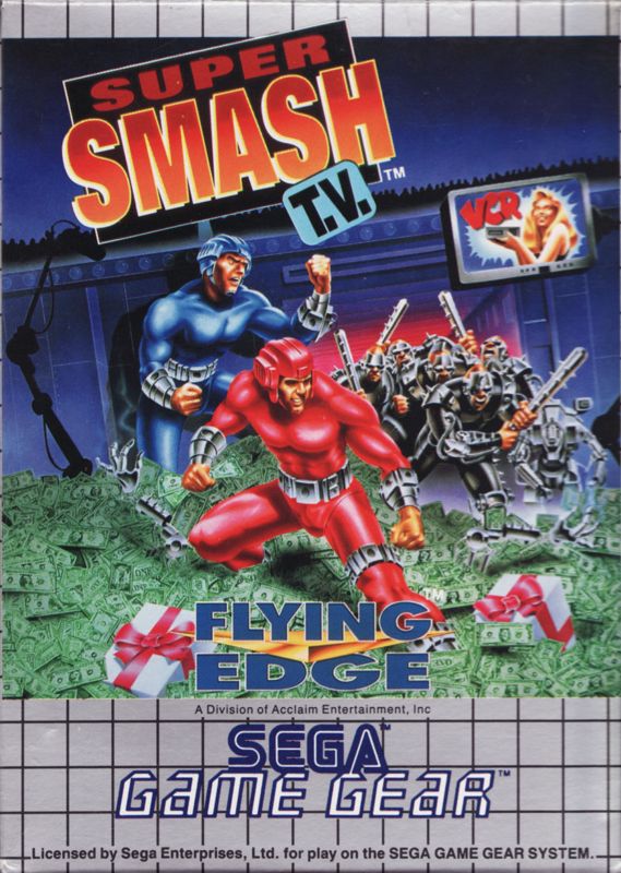 Front Cover for Smash T.V. (Game Gear)