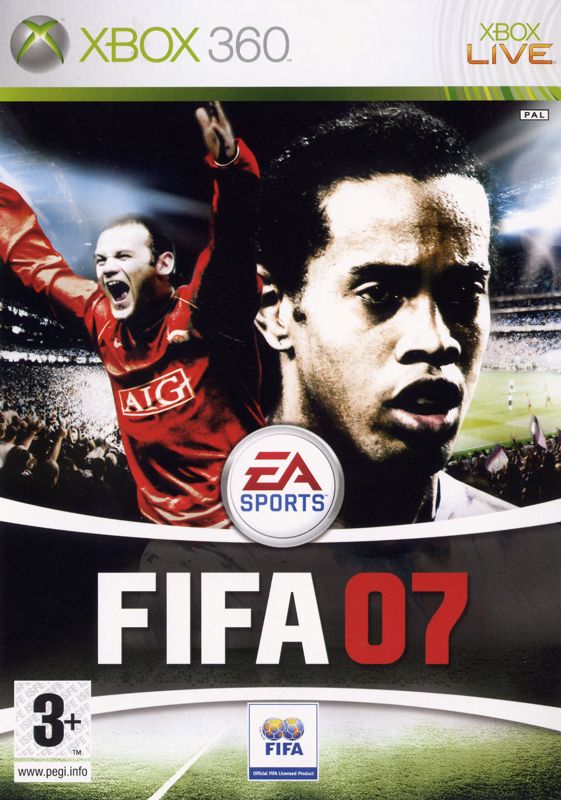 Front Cover for FIFA Soccer 07 (Xbox 360)