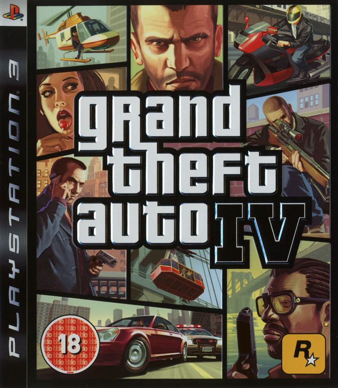 Front Cover for Grand Theft Auto IV (PlayStation 3)