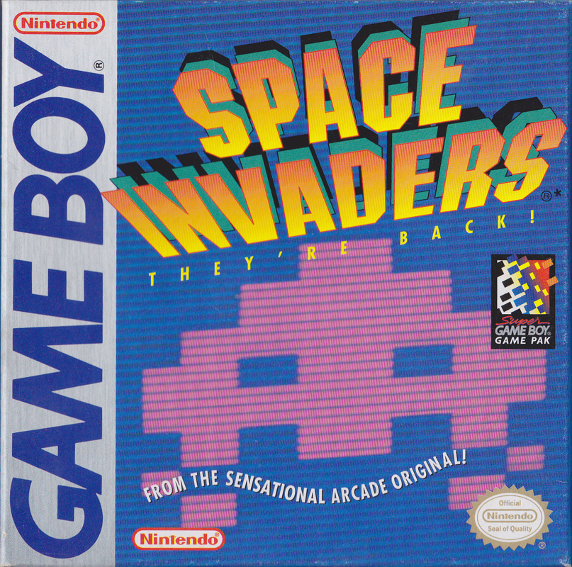 Front Cover for Space Invaders (Game Boy)
