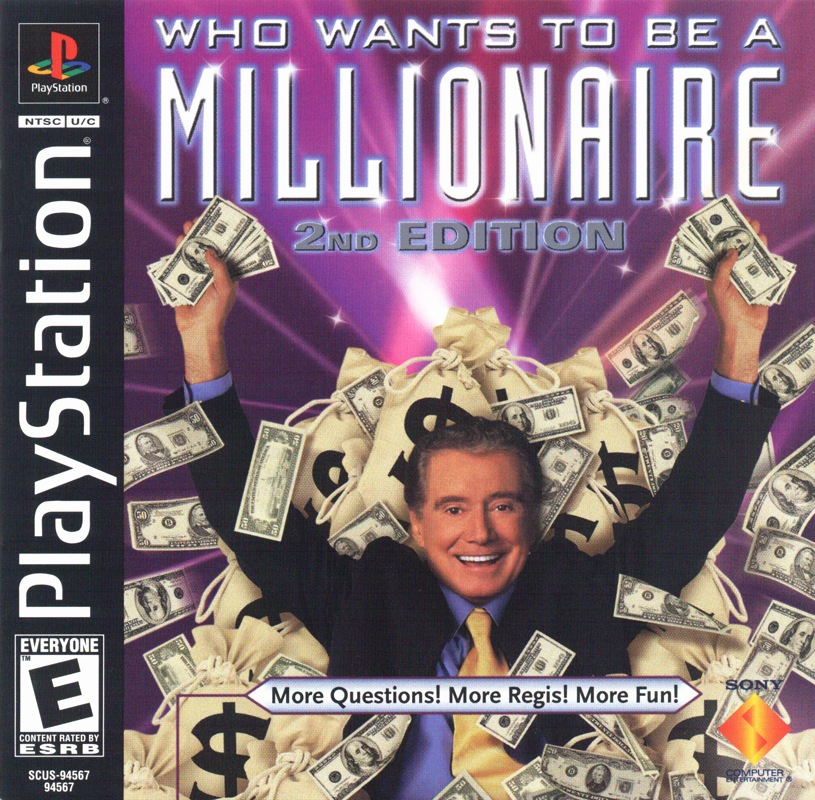 Front Cover for Who Wants to Be a Millionaire: 2nd Edition (PlayStation)