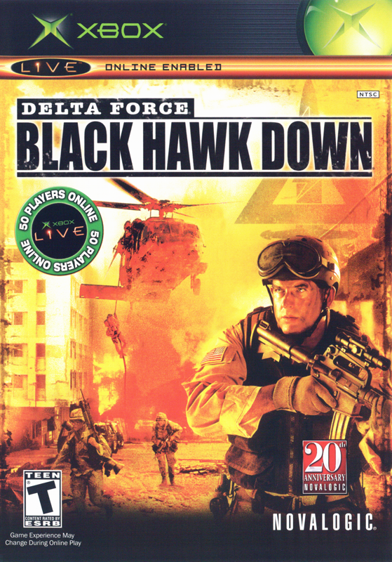 Front Cover for Delta Force: Black Hawk Down (Xbox)