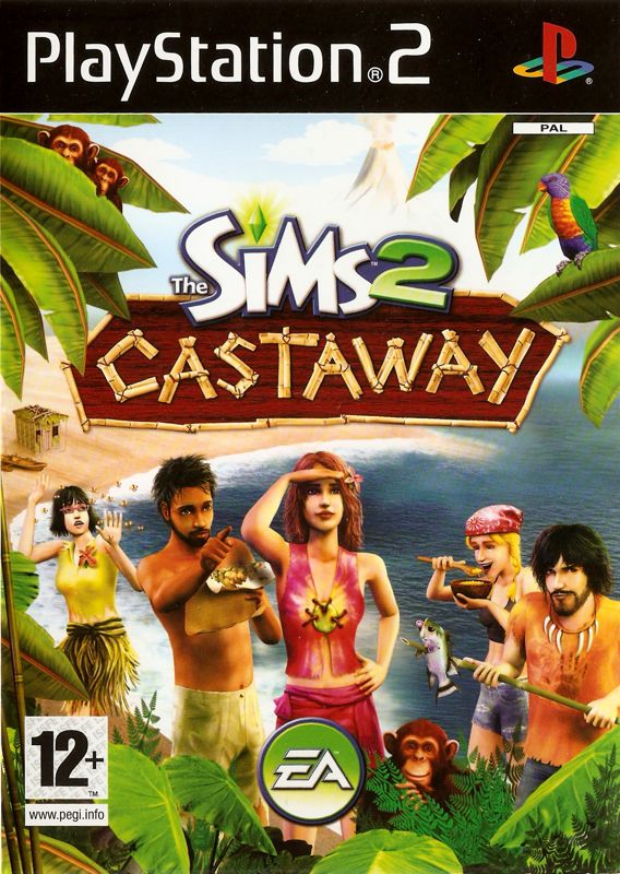 Front Cover for The Sims 2: Castaway (PlayStation 2)