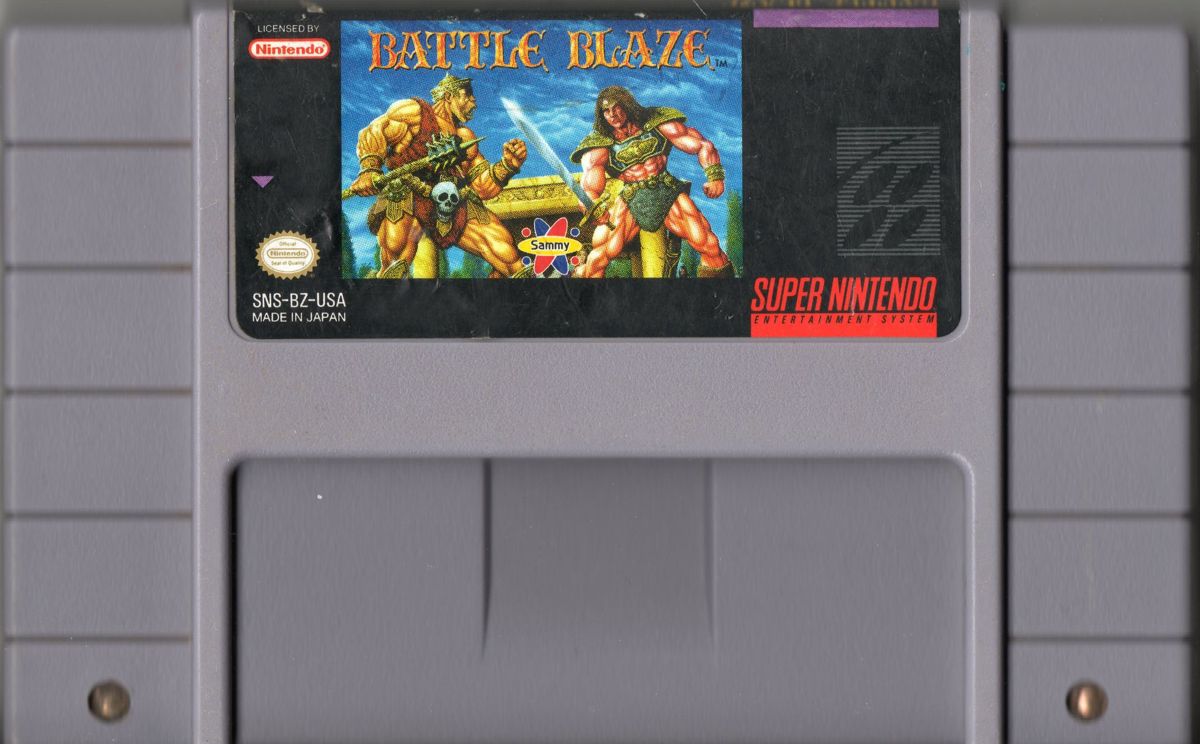 Media for Battle Blaze (SNES)