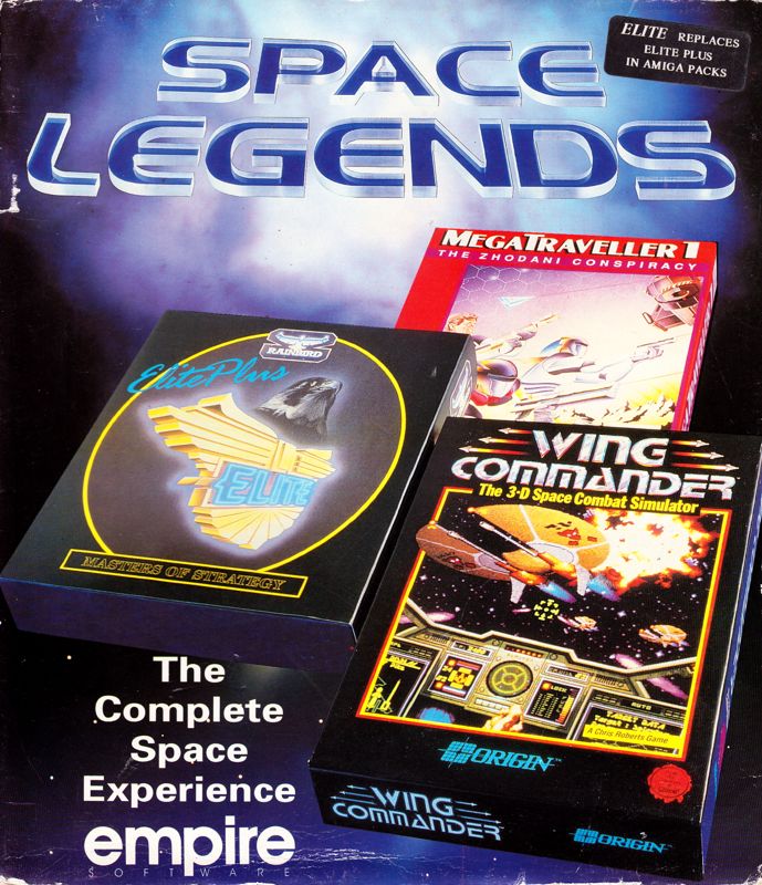 Front Cover for Space Legends (Amiga)