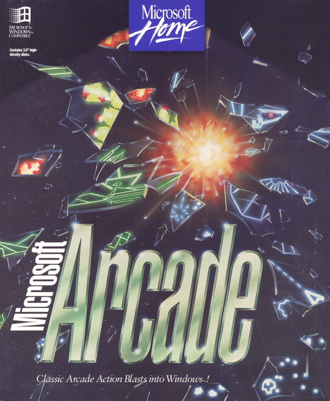 Front Cover for Microsoft Arcade (Windows 3.x)