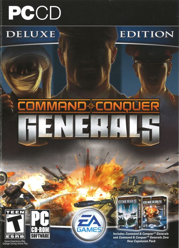 Front Cover for Command & Conquer: Generals - Deluxe Edition (Windows)