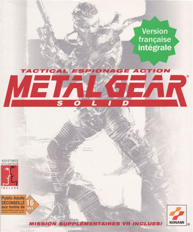 Front Cover for Metal Gear Solid (Windows)
