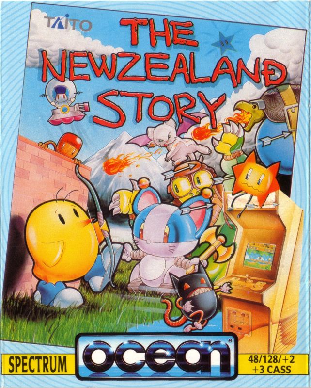 Front Cover for The New Zealand Story (ZX Spectrum)