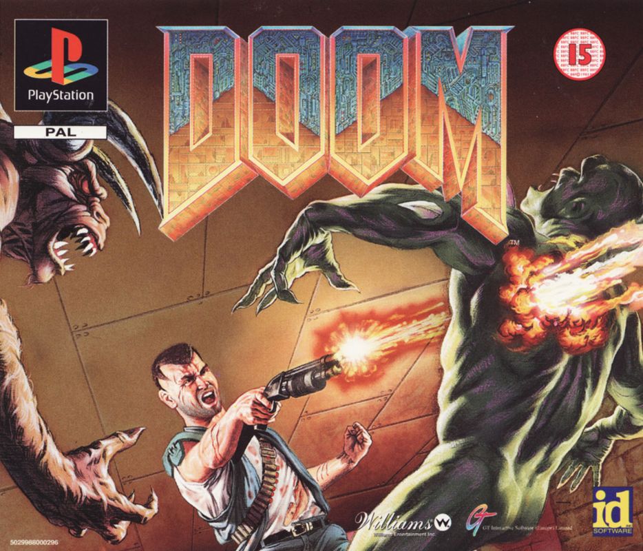 Front Cover for Doom (PlayStation)