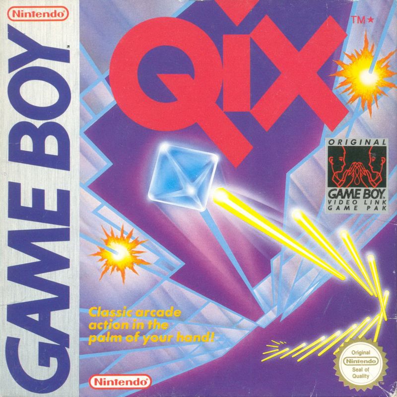 Front Cover for QIX (Game Boy)