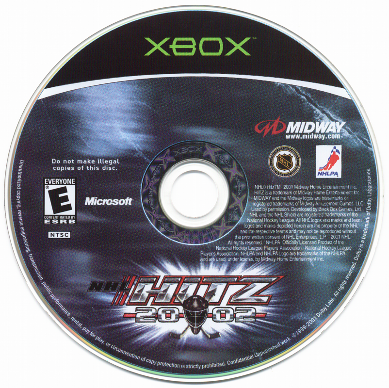 Media for NHL Hitz 20-02 (Xbox)