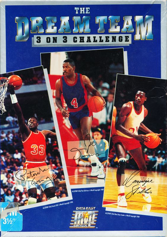Front Cover for The Dream Team: 3 on 3 Challenge (DOS)