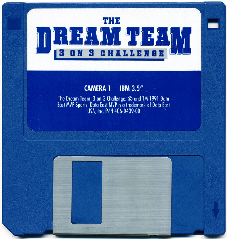 Media for The Dream Team: 3 on 3 Challenge (DOS): Disk 1/3
