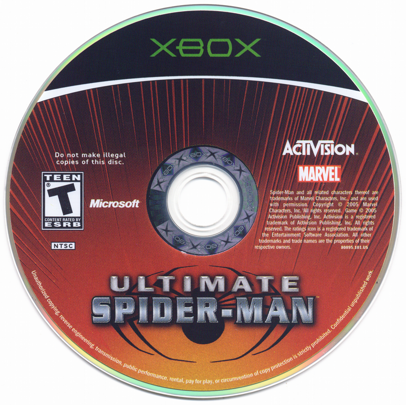 Media for Ultimate Spider-Man (Xbox)