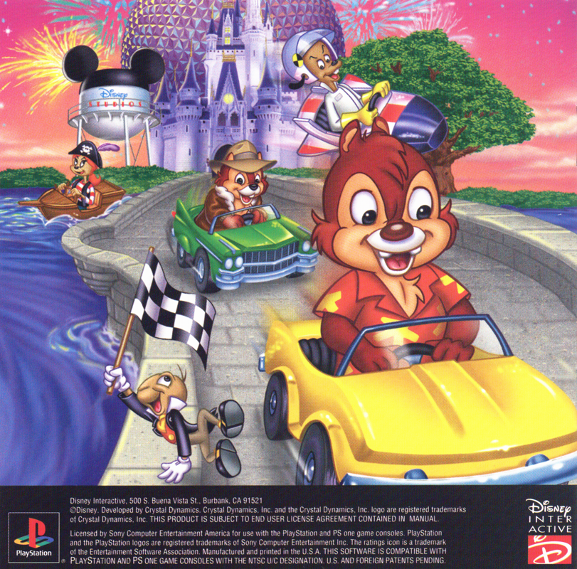 Other for Collectors' Edition: The Lion King / Toy Story 2 / Magical Racing Tour (PlayStation): Magical Racing Tour - Jewel Case - Front Reverse