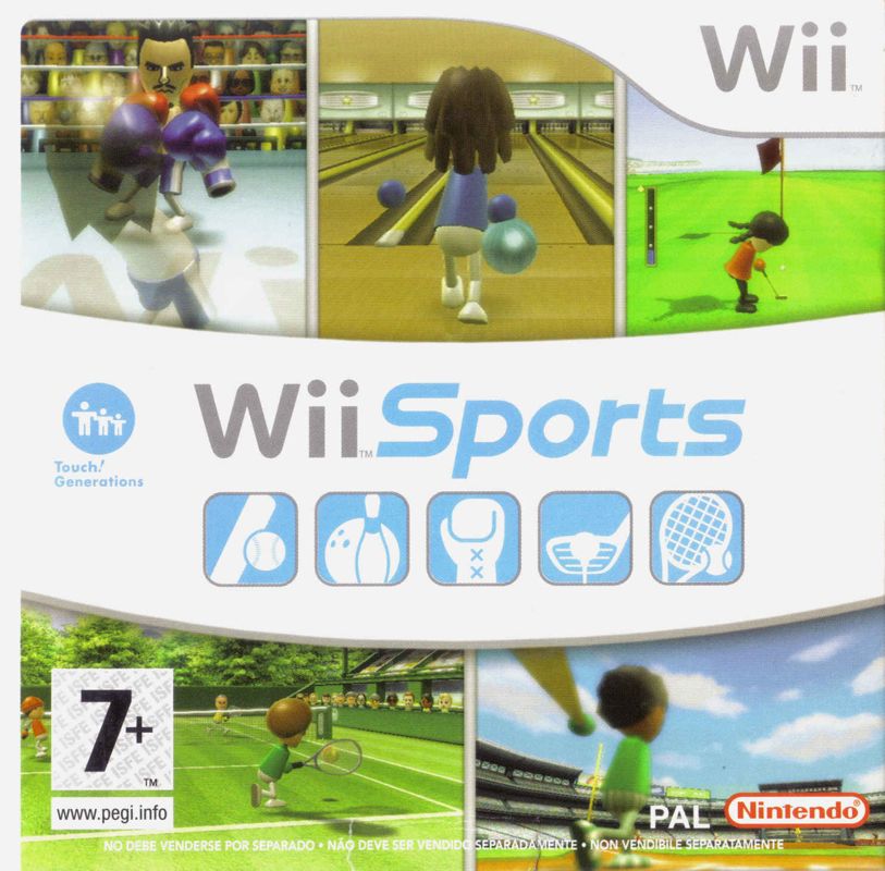 Front Cover for Wii Sports (Wii)