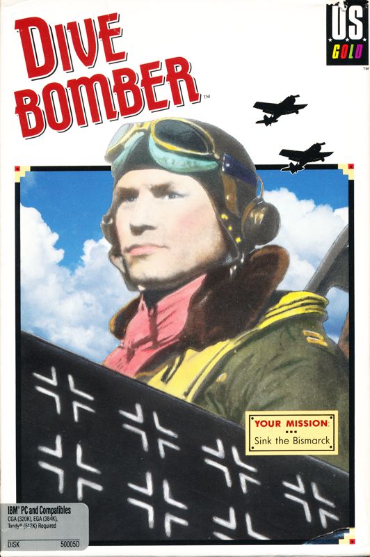 Front Cover for Dive Bomber (DOS)