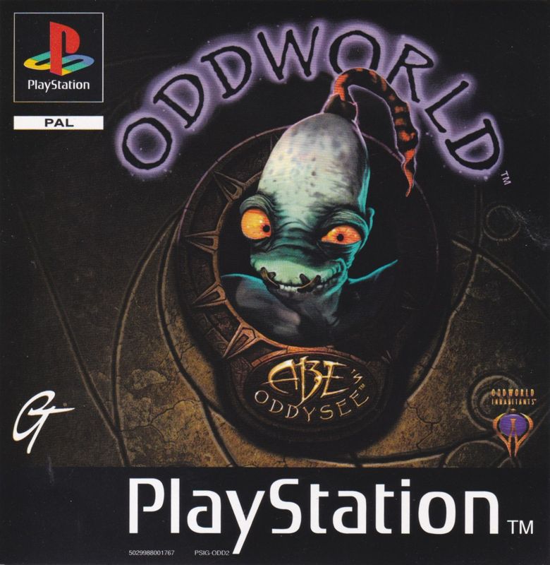 Oddworld: Abe's Oddysee cover or packaging material - MobyGames