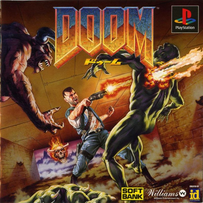 Front Cover for Doom (PlayStation)