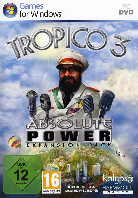 Front Cover for Tropico 3: Absolute Power (Windows)