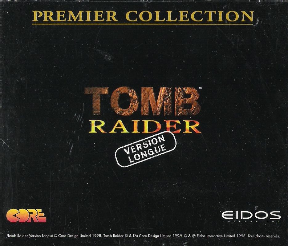 Tomb Raider: Gold cover or packaging material - MobyGames